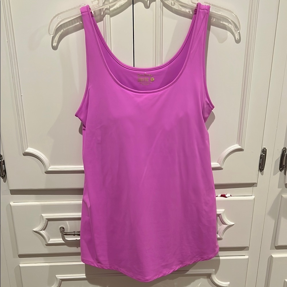 Lilly Pulitzer Luxletic Pink Tank Top